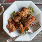 Taiwanese-Style Chicken With Basil And Sichuan Pepper-Salt