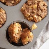 Apple Oatmeal Muffins (Healthy)