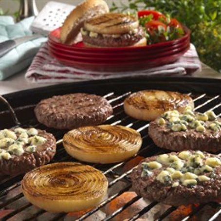 GRILLED ONION CHEESEBURGERS