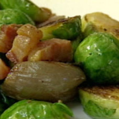 Brussels sprouts and pancetta