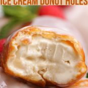 Ice Cream Doughnut Holes