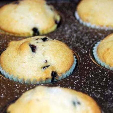 Blueberry and Cream Muffins