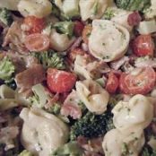 Tortellini Bacon Broccoli Salad
