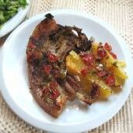 Roasted Pork Chops with Gravy