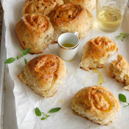 BREAD - Salami and Cheese Rolls