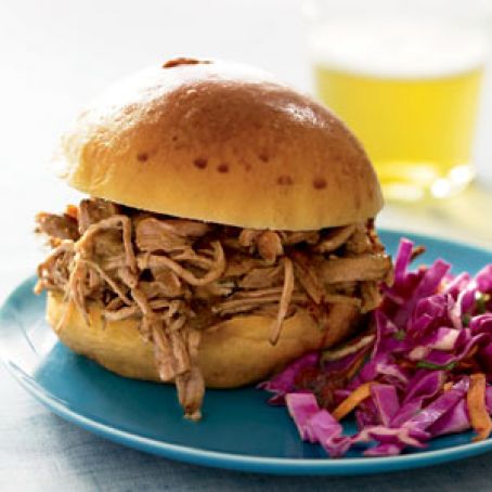 Pulled Jerk Pork with Carolina Barbecue Sauce