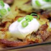 Roasted, Smashed and Loaded Potatoes
