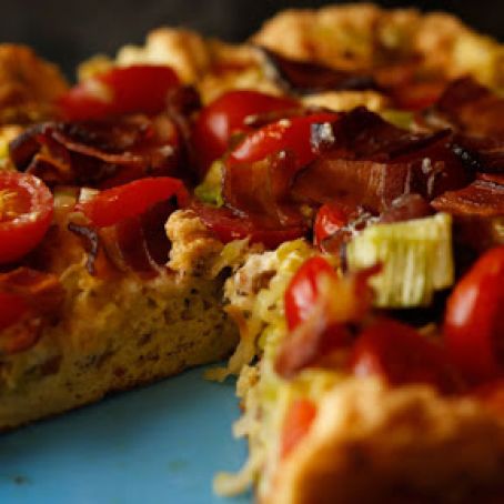 BLT Soufflé Frittata