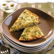 Onion Shallot and Herb Frittata