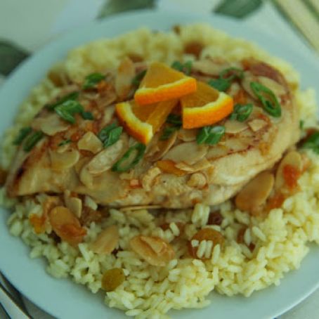 Chicken and Rice L'Orange