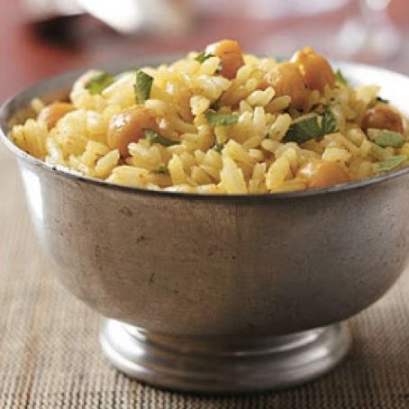 Curried Garbanzo Rice
