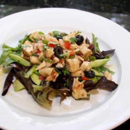 Spicy Chicken Bean Salad