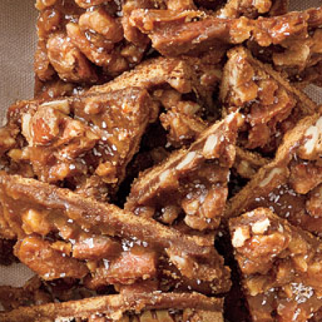 Salted Caramel-Pecan Bars