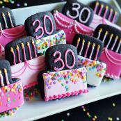 Chocolate Peanut Butter Cut-out Cookies