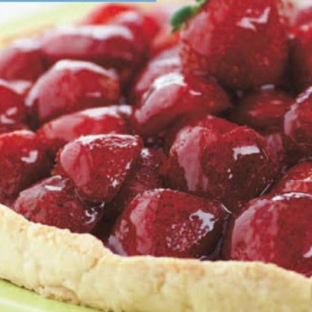 Glazed Strawberry Tart