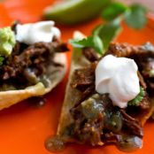 Short Rib Chili Nachos