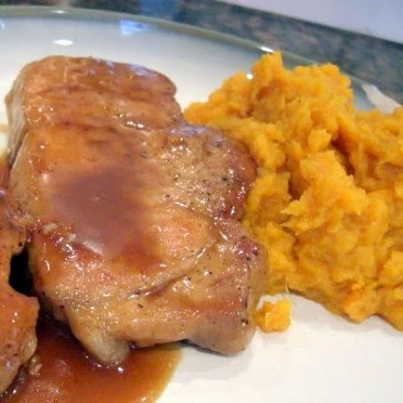 Maple-Orange Mashed Sweet Potatoes