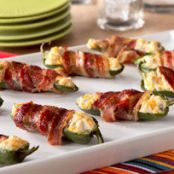 Jalapeño Poppers (Bacon-Wrapped)