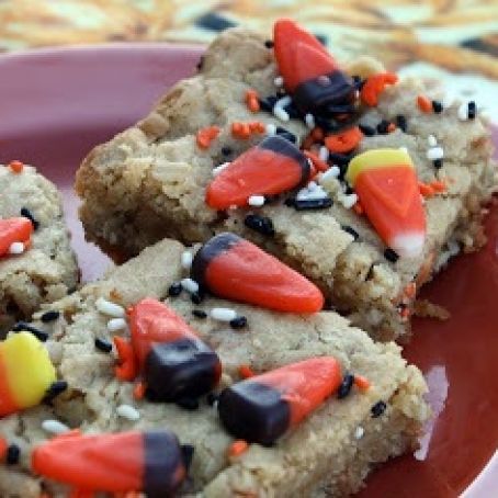 Halloween Cookie Bars