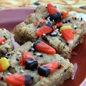 Halloween Cookie Bars