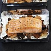 Wood-Grilled Salmon