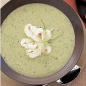 Creamy Scallion-Mushroom Soup