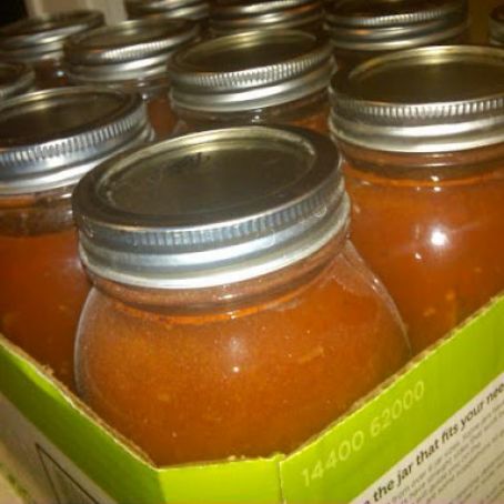 Canned Fresh Tomato Spaghetti Sauce