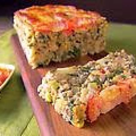 Veggie Meatloaf with Checca Sauce