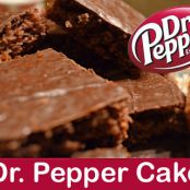 Dr. Pepper cake