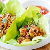 Thai Chicken Lettuce Wraps