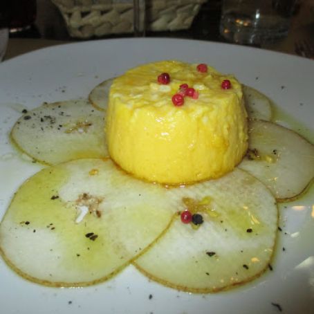 Tortino di Pecorino e Pere
