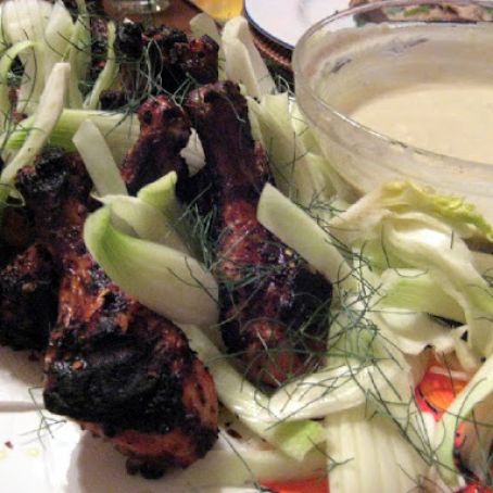 Grilled Black Pepper Drumsticks