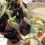 Grilled Black Pepper Drumsticks