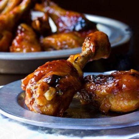 Sweet and Spicy Drumsticks