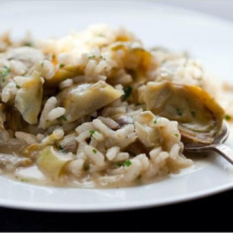 BABY ARTICHOKE RISOTTO