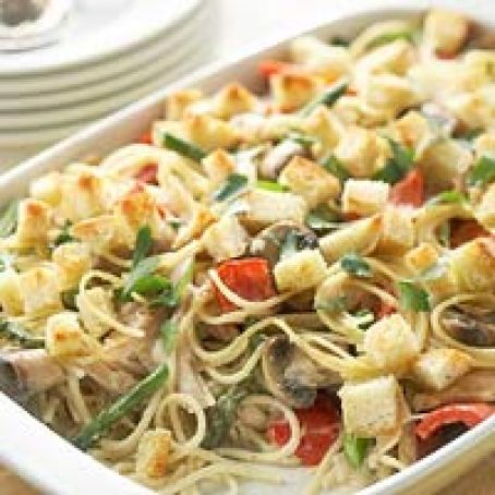 Potluck Chicken Tretrazzini