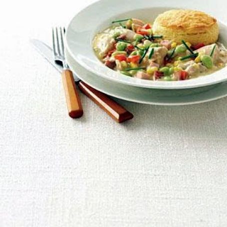 Creamy Succotash Chicken