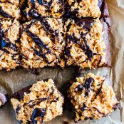 Fudgy Samoa Brownies