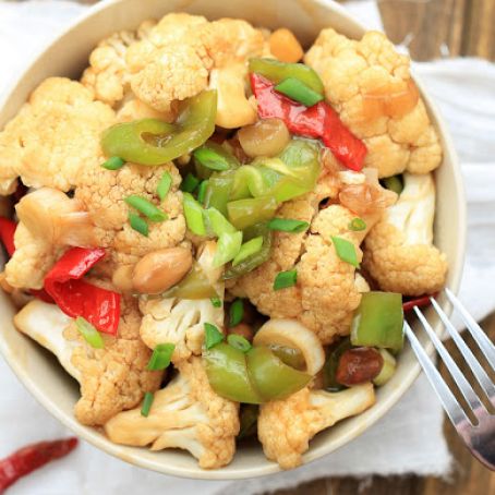 Kung Pao Cauliflower