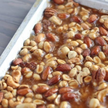 Salted Nut Bars Recipe