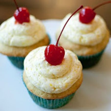 Pina Colada Cupcakes