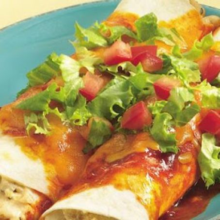 Spicy Chicken Enchiladas