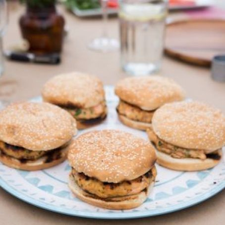 Fresh Salmon Burgers