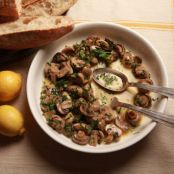 Button Mushrooms à la Crème