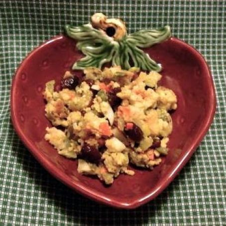 Gluten Free Cornbread Apple & Veggie Stuffing