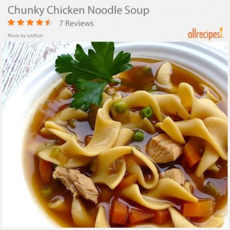 Chunky Chicken Noodle Soup