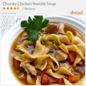 Chunky Chicken Noodle Soup