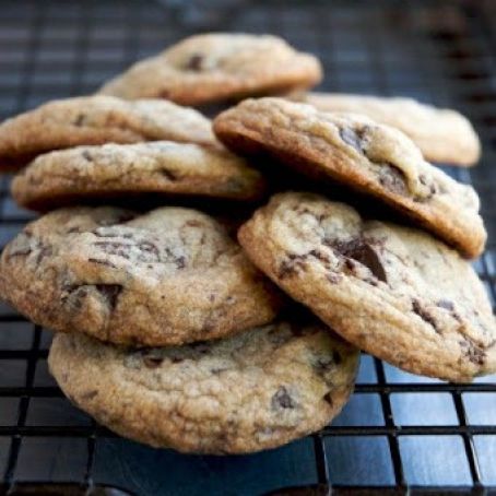 Chocolate-Chunk Cookies with Almonds
