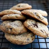 Chocolate-Chunk Cookies with Almonds