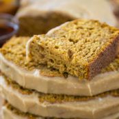 Pumpkin Bread with Maple Glaze